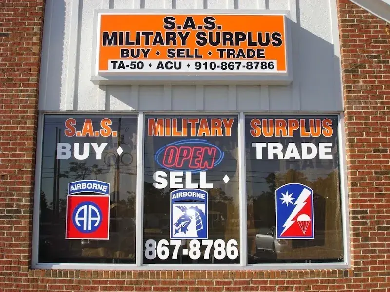 Sas Military Surplus in Fayetteville, NC