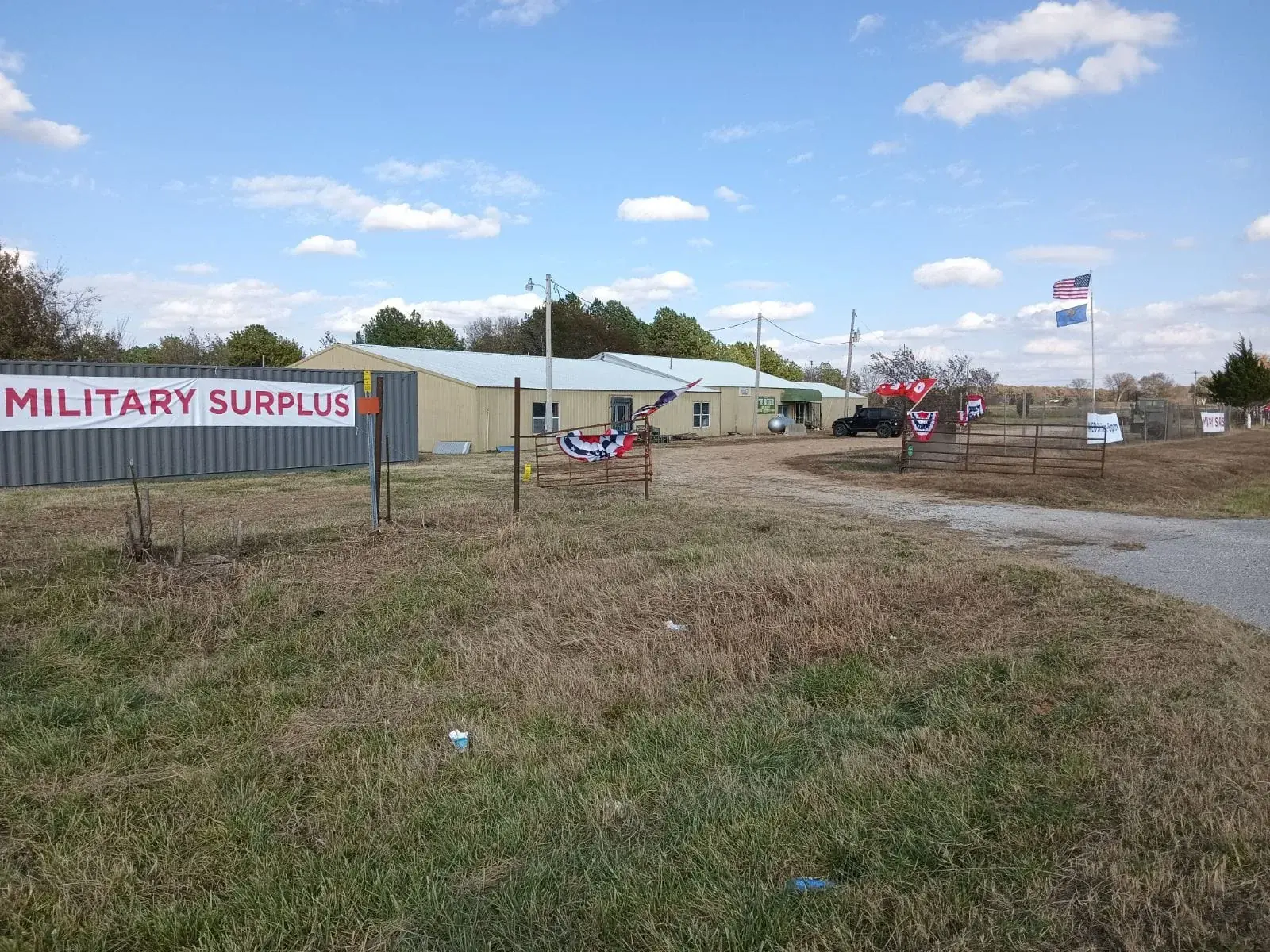 The Command Bunker Military Surplus Store in Wyandotte, OK