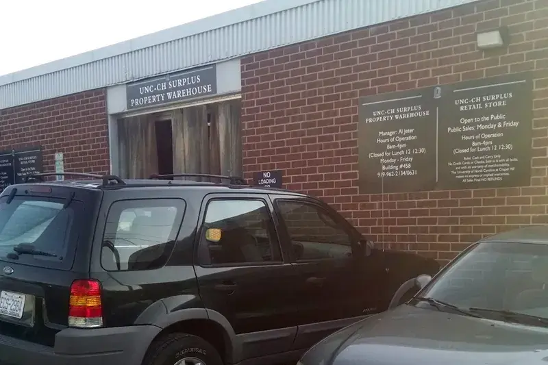 UNC Surplus Store in Chapel Hill, NC